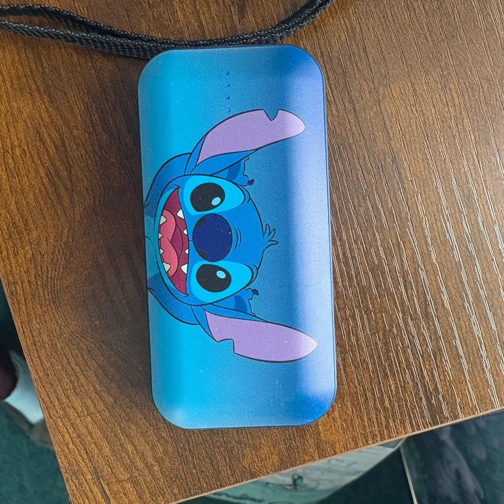Disney Blue and Purple Stitch Charger
